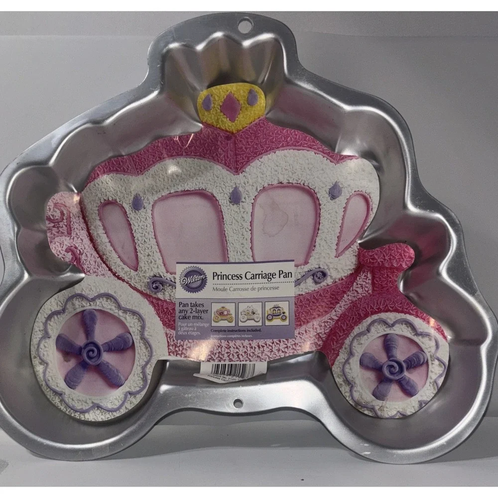Wilton Princess Carriage Cake Pan 2105-1027‎ Retired Aluminum New